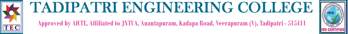 Tadipatri Engineering College (TECH) 